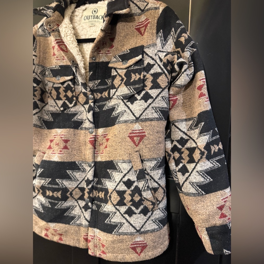 Outback Aztec Pattern Jacket - image 4